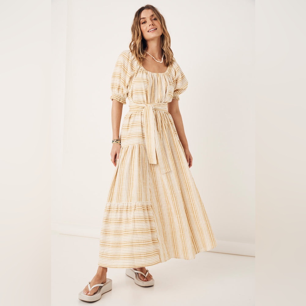 Spell Lady Palm Gown in Toffee - Picture 3 of 15